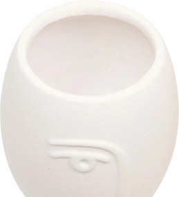 Διακοσμητικό Βάζο (Φ10.5x19.8) A-S Pam 214080 White