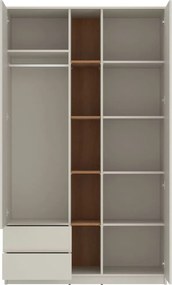 Ντουλάπα Ember δίφυλλη - 120.00Χ60.00Χ205.00cm