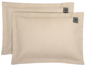 Ζεύγος Μαξιλαροθήκες Καπιτονέ (50x70) Greenwich Polo Club 3495 Beige