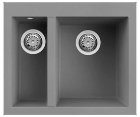 Νεροχύτης κουζίνας QUADRA 150 Titanium 73 ELLECI 59x50cm