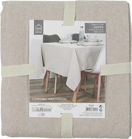 Τραπεζομάντηλο Home Deco Factory - 140x250cm - Μπεζ