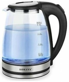 Sokany Βραστήρας 1500W χωρητικότητας 2Lt SK-SH-1045