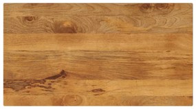 vidaXL Επιτραπέζια επιφάνεια 100x60x2,5 cm Ορθογώνια από μασίφ ξύλο