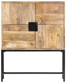 vidaXL Βιτρίνα 80 x 30 x 11400 εκ. από Μασίφ Ξύλο Μάνγκο