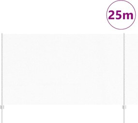 vidaXL Τεντώτο με στήριγμα Ασημί 1,4 x 25 m Ατσάλι