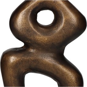 Βάζο ArteLibre Μπρονζέ Αλουμίνιο 11x5x29cm