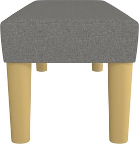 vidaXL Πάγκος Σκούρο Γκρι 100x30x30 εκ. Υφασμάτινος