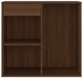 808840 vidaXL Ντουλάπι Καλλυντικών Καφέ Δρυς 80x40x75 εκ. Επεξ. ξύλο