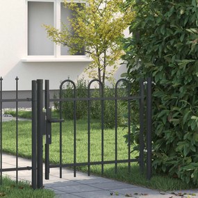 vidaXL Πύλη Φράχτη BOXTEL 103 x 124,5 εκ Χάλυβας με επίστρωση πούδρας