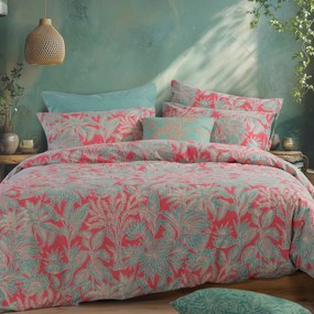 Σεντόνια Μονά (Σετ) Nef-Nef Homeware Smart Charisma Green - Coral
