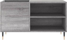 vidaXL Δισκοθήκη Γκρι Sonoma 85 x 38 x 48 εκ. από Επεξεργασμένο Ξύλο