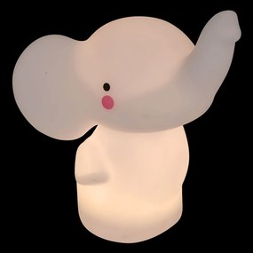 Παιδικό Φωτάκι Νυκτός LED A-S Softy Elephant 214423B