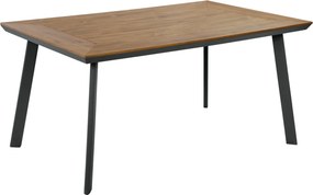 ΤΡΑΠΕΖΙ ΑΛΟΥΜΙΝΙΟΥ TABER ΜΕ POLYWOOD HM5132.12 ΓΚΡΙ 160x92x72