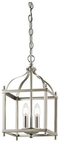 Κρεμαστό Φωτιστικό Οροφής 2xE14 Φανάρι Larkin Elstead Lighting-KL-LARKIN-P-S-OZ-Μπρονζέ KL-LARKIN-P-S-OZ