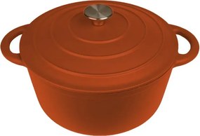 VOLCANO ΚΑΤΣΑΡΟΛΑ CAST-IRON ΚΕΡΑΜΙΔΙ ΜΕ ENAMEL 6200ML 28ΕΚ.