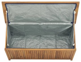 vidaXL Μπαούλο Κήπου 114 x 50 x 58 εκ. από Μασίφ Ξύλο Teak