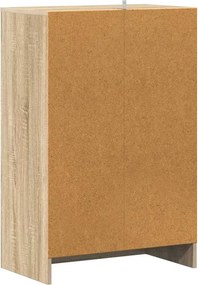 vidaXL Παπουτσοθήκη Sonoma Δρυς 60 x 35 x 92 εκ. από Επεξ. Ξύλο