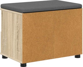 vidaXL Παγκάκι Χαλωρίου Δρύς Sonoma 60 x 38 x 46 εκ