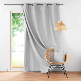 Κουρτίνα Θερμομονωτική (140x260) Με Τρουκς L-C Coverline Grey 1612252