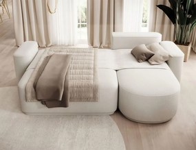 Γωνιακός καναπές Luxora-Mpez Anoixto-Δεξιά