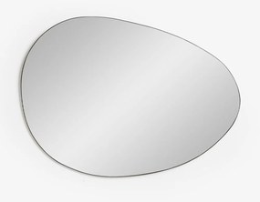 Καθρέπτης Τοίχου Ovo 43 11-0430 62xH43,5cm Black Mdf,Γυαλί