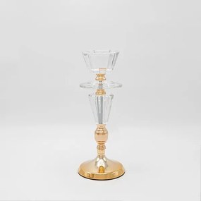 ΚΗΡΟΠΗΓΙΟ ΓΥΑΛΙΝΟ - ΜΕΤΑΛΛΙΚΟ ΧΡΥΣΟ 11x30cm