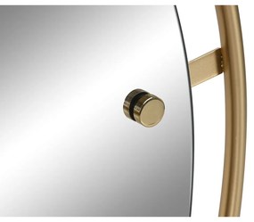 Τοίχο καθρέφτη Home ESPRIT Χρυσό 90 x 2 x 90 cm