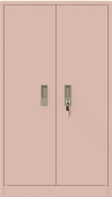 vidaXL Ντουλάπι αποθήκευσης Ροζ 60 x 40 x 90 cm Ατσάλι