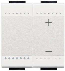 Διακόπτης Ρυθμιστή Φωτισμού Dimmer 0-10V 2 ΣΤ Λευκό Bticino N4410N Legrand-N4410N-Λευκό N4410N