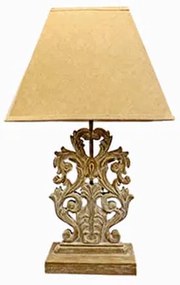 ART ET LUMIERE ΛΑΜΠΑ ΕΠΙΤΡΑΠΕΖΙΑ ΞΥΛΙΝΗ