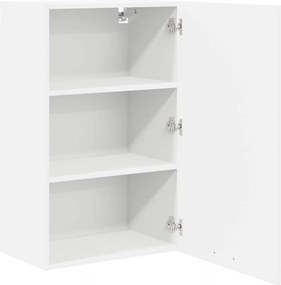 vidaXL Κρεμαστό ντουλάπι Λευκό 50 x 31 x 80 εκ. Επεξεργασμένο ξύλο