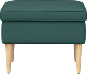 vidaXL Πολυθρόνα Ποδιών Σκούρο Πράσινο 55 x 35 x 41 εκ