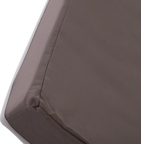 ΜΑΞΙΛΑΡΙ ΞΑΠΛΩΣΤΡΑΣ POLYESTER SIFNOS ΓΚΡΙ HM11235.10P 190x70x11 εκ.