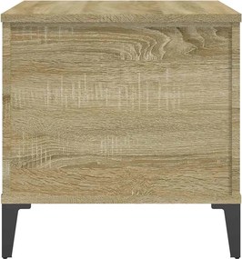 vidaXL Τραπεζάκι Σαλονιού Sonoma Δρυς 60x44,5x45εκ. Επεξεργασμένο Ξύλο