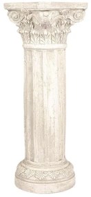 Ανθοστήλη Τσιμεντένια 28x28x80 εκ. 9100-5 Supergreens-9100-5-Μπεζ 9100-5