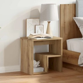 vidaXL Κομοδίνο ντουλάπι Artisan Oak 40x30x40 cm Κατασκευασμένο ξύλο