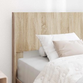 vidaXL Καλάθι με αποθήκη και κεφαλάρι Sonoma Δρυς 100 x 200 cm