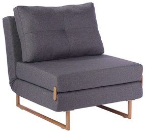 Πολυθρόνα - Κρεβάτι Sara S 40.0125 80x90cm Ύφασμα Grey Zita Plus