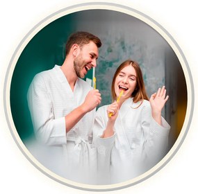 Καθρέπτης μπάνιου με LED φως KSIX Oasis E 36 W 1000 Lm