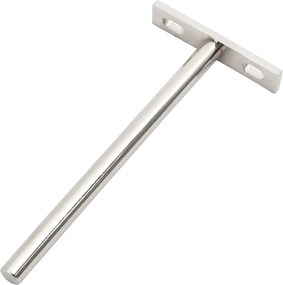 vidaXL Πλωτά στηρίγματα ραφιών 12 τεμ. Ø10x150 χιλ. Ανθρακοχάλυβας