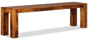 vidaXL Πάγκος 160 x 35 x 45 εκ. από Μασίφ Ξύλο Sheesham