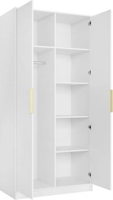 Ντουλάπα Tireno δίφυλλη - 102.00Χ60.00Χ216.00cm