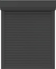 vidaXL Ρολό εισόδου Ανθρακί 70 x 100 cm Αλουμίνιο και Πολυουρεθάνη