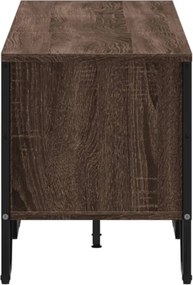 vidaXL Έπιπλο Τηλεόρασης Καφέ Δρυς 180x34x41 εκ. Επεξ. Ξύλο