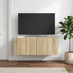 VidaXL Τοποθετούμενος στον τοίχο τηλεοπτικός ερμάριος Sonoma Δρυς
