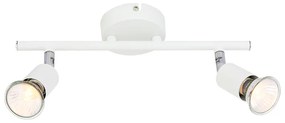 Φωτιστικό Σποτ Aca MC634WH2 TRINITY Λευκό (White)