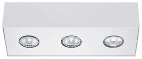 Φωτιστικό Οροφής - Σποτ Carson III Plafon 5575 White-Silver Nowodvorski Metal