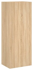 vidaXL Έπιπλο Τοίχου Τηλεόρασης Sonoma Δρυς 40,5x30x102 εκ. Επεξ. Ξύλο