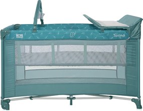 BABY COT TORINO 2 LAYERS PLUS ARCTIC FLORAL