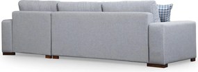 Corner Sofa Loop 12 Light Grey